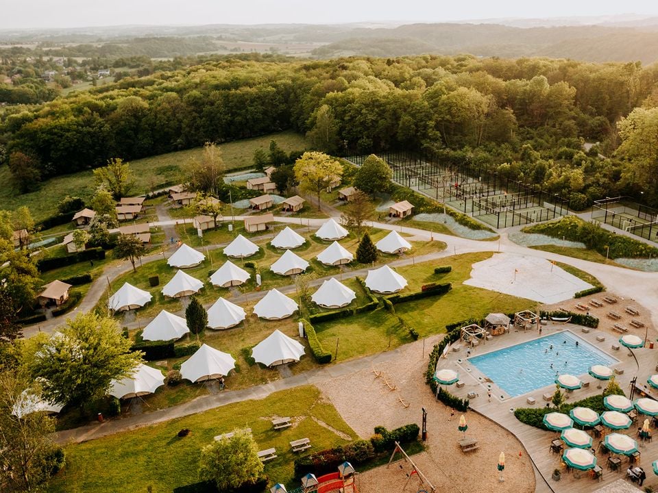impressie Glamping Durbuy Greenfields