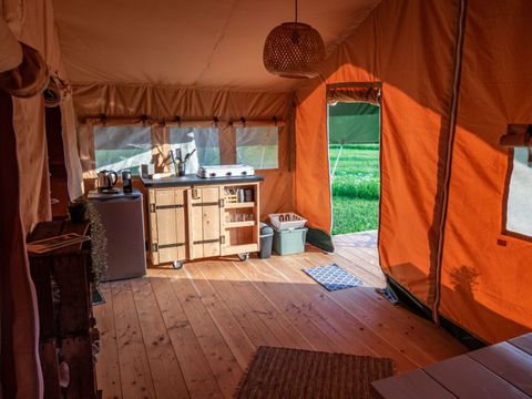 Vodatent Hoeve Klein Haneveld - Camping Meierijstad - Afbeelding N°3