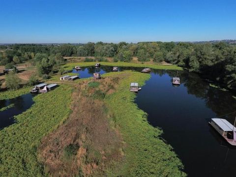Village Toue du Domaine des Demoiselles  - Camping Allier