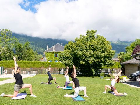 Camping Romanée - la Ferme de la Serraz - Haute-Savoie