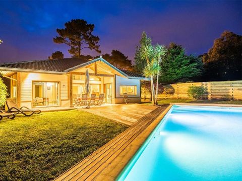 Villas les Dunes de la Prade   - Camping Landes
