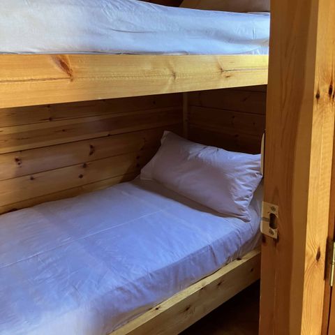 Bungalow 4 personen - Bungalow Basic Family Litera (stapelbed)
