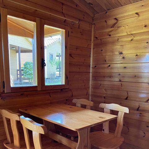 Bungalow 4 personen - Bungalow Basic Family Litera (stapelbed)