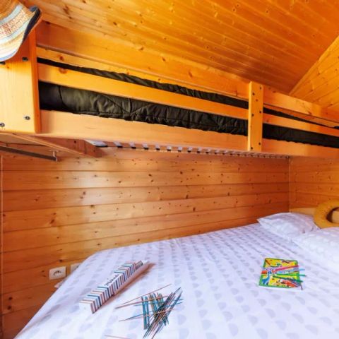 Stacaravan 5 personen - Chalet Edelweiss 3 Kamers 5 Personen + TV