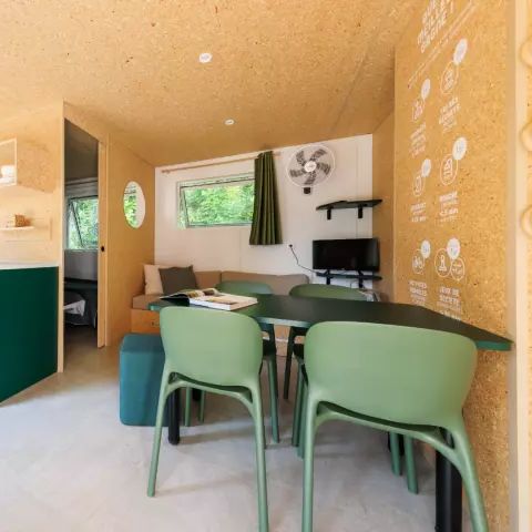 Stacaravan 4 personen - Stacaravan Happy 3 Kamers 4 Personen + TV