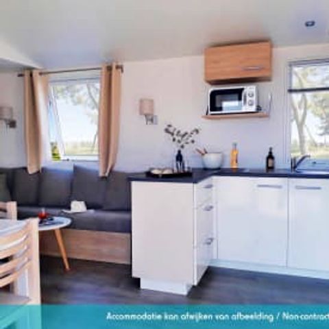 Stacaravan 4 personen - Stacaravan Excellence 2 slaapkamers terras (4 personen)