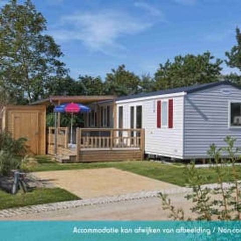 Stacaravan 6 personen - Stacaravan Excellence 3 slaapkamers terras (6 personen)