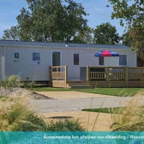 Stacaravan 6 personen - Stacaravan Excellence 3 slaapkamers terras (6 personen)