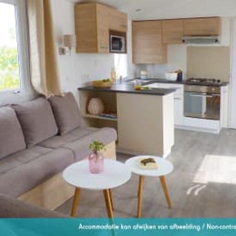 Stacaravan 6 personen - Stacaravan Excellence 3 slaapkamers terras (6 personen)