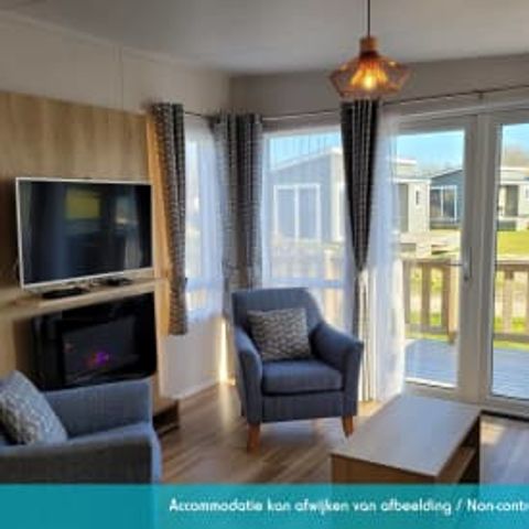 Chalet 4 personen - Chalet Groot 2 slaapkamers met terras