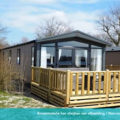 Chalet 4 personen - Chalet Extra groot 2 slaapkamers met terras