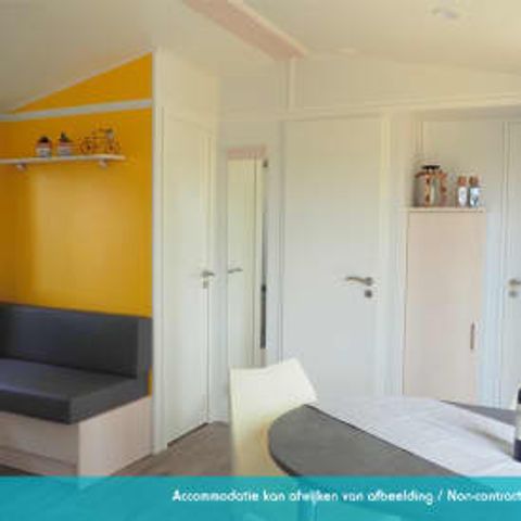 Stacaravan 4 personen - Stacaravan Elégance 2 slaapkamers terras