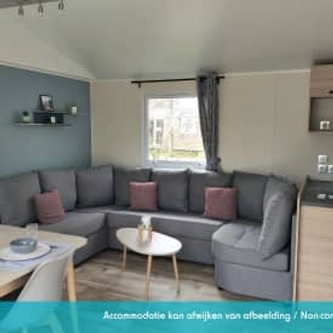 Stacaravan 6 personen - Stacaravan Excellence 3 slaapkamers terras