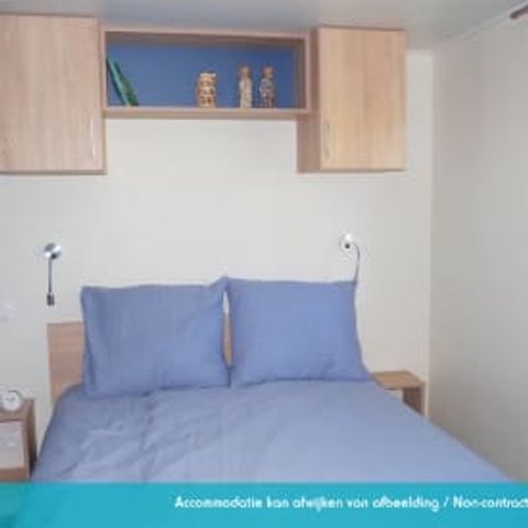 Stacaravan 6 personen - Stacaravan Elégance 3 slaapkamers terras