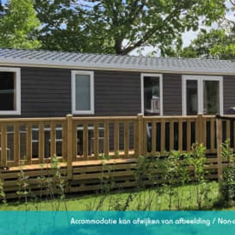 Stacaravan 4 personen - Stacaravan Excellence 2 slaapkamers terras