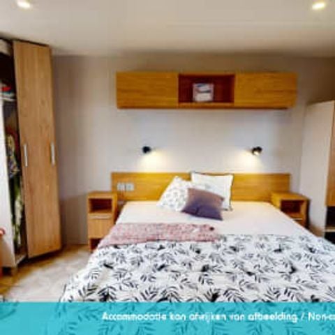Stacaravan 4 personen - Stacaravan Excellence 2 slaapkamers terras