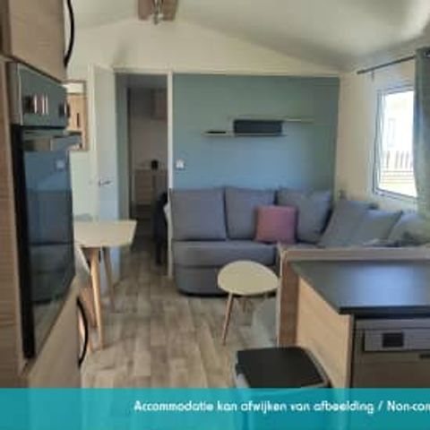 Stacaravan 6 personen - Excellence met 3 slaapkamers (6 personen)