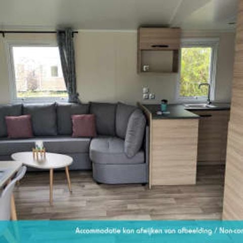 Stacaravan 6 personen - Excellence met 3 slaapkamers (6 personen)