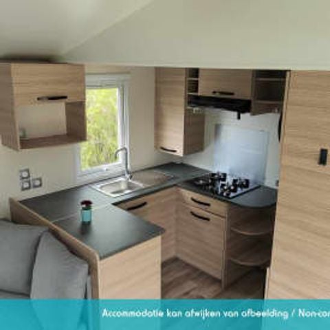 Stacaravan 6 personen - Excellence met 3 slaapkamers (6 personen)