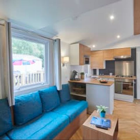 Stacaravan 6 personen - Excellence 3 slaapkamers met terras