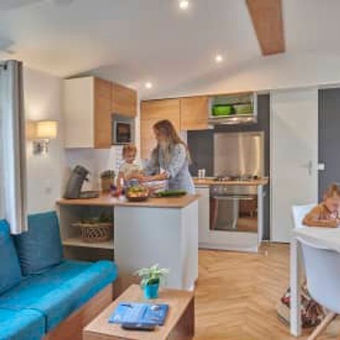 Stacaravan 4 personen - Excellence 2 slaapkamers met terras
