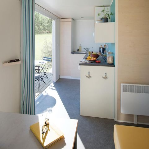 Stacaravan 2 personen - Confort Mervent - 1 slaapkamer