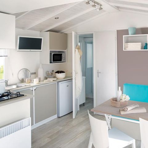 Stacaravan 4 personen - Confort L'Autize - 2 slaapkamers