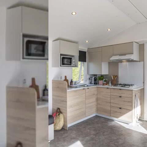 Stacaravan 4 personen - Privilège Mourat - 2 slaapkamers