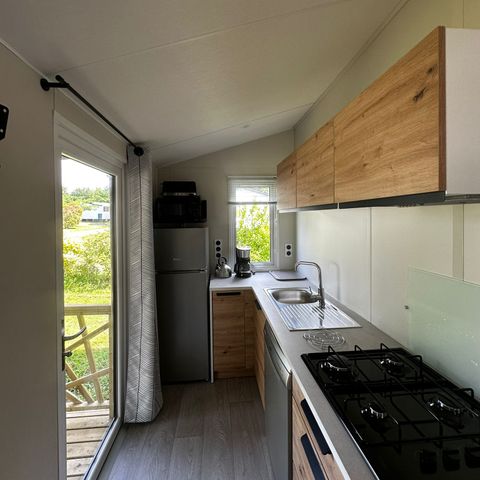 Stacaravan 6 personen - Privilège Vouvant - 3 slaapkamers