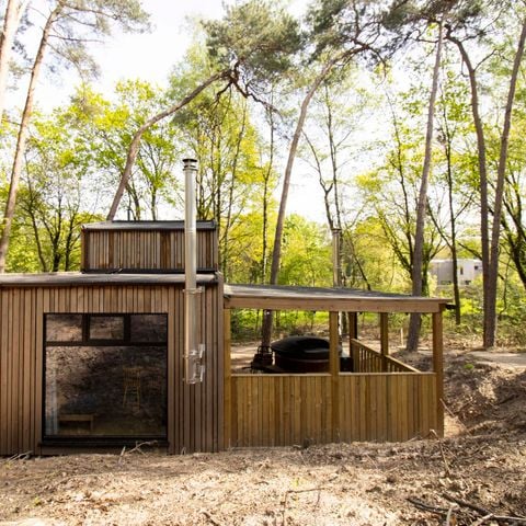 UNIEKE ACCOMMODATIE 4 personen - Tiny house Comfort classic met hottub