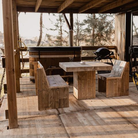 UNIEKE ACCOMMODATIE 3 personen - Tiny house Comfort sweet met hottub