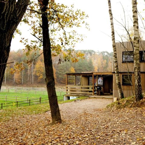 UNIEKE ACCOMMODATIE 8 personen - Tiny house Shelter met jaccuzi