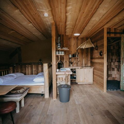 UNIEKE ACCOMMODATIE 6 personen - Tiny house Hobbit met hottub