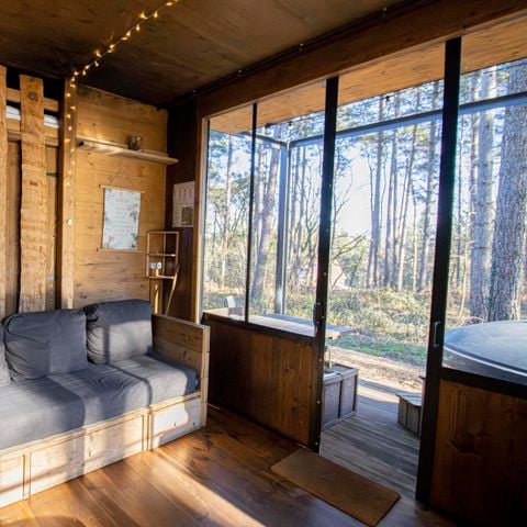 UNIEKE ACCOMMODATIE 5 personen - Tiny house Classic met hottub