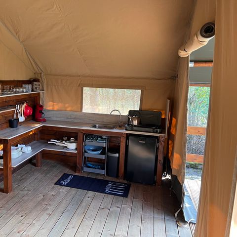 Safaritent 4 personen - Camping 'de Val' - Safaritent 4 personen