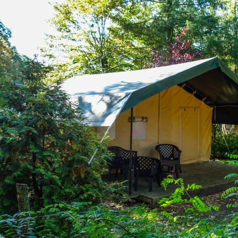 Safaritent 6 personen - Vakantiepark Herperduin - Safaritent 6 personen