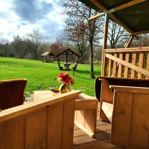 Safaritent 4 personen - Lake Lodge incl. sanitair