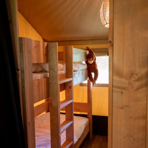 Safaritent 4 personen - Forest Lodge incl. sanitair