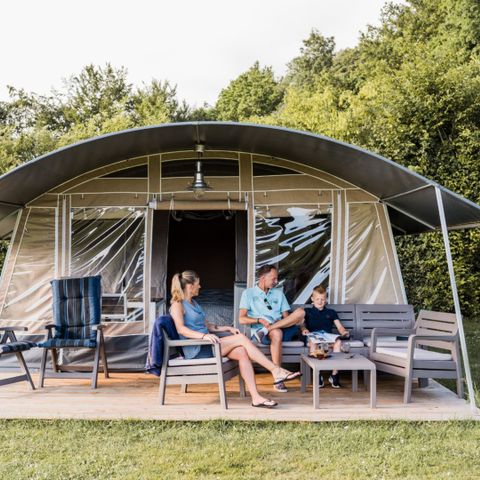 Tent 5 personen - Lodge de Luxe