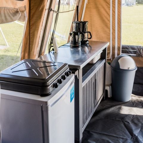 Tent 5 personen - Lodge de Luxe