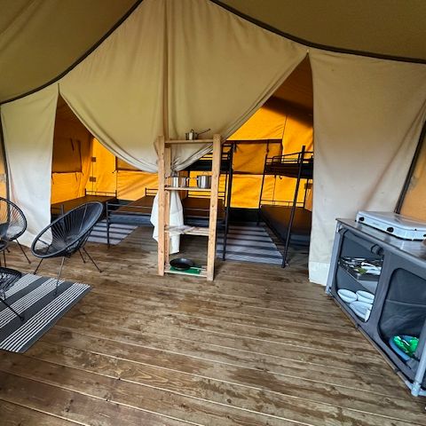 Tent 6 personen - Safaritent