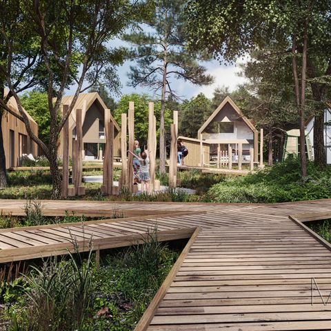 Woodz Lodges  - Camping Belgisch Limburg - Afbeelding N°2