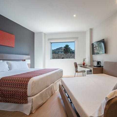 Slaapkamer 2 personen - Hotelkamer Family Room (2 adults + 2 children)