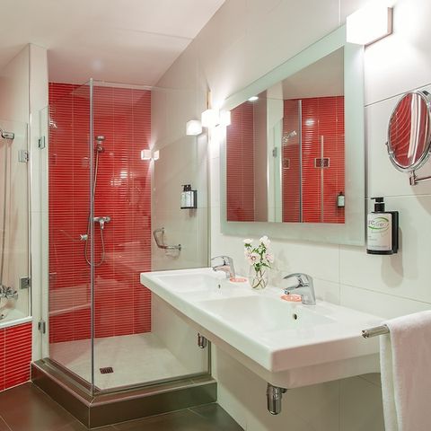 Slaapkamer 2 personen - Hotelkamer Junior Suite (2 adults + 2 children)
