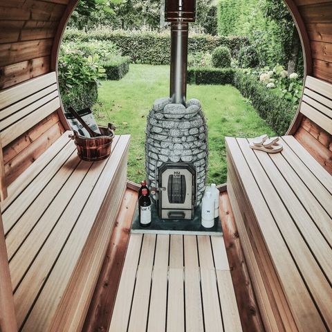 Lodge 6 personen - Nature met Panorama Sauna