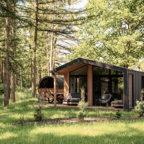 Lodge 6 personen - Nature met Panorama Sauna