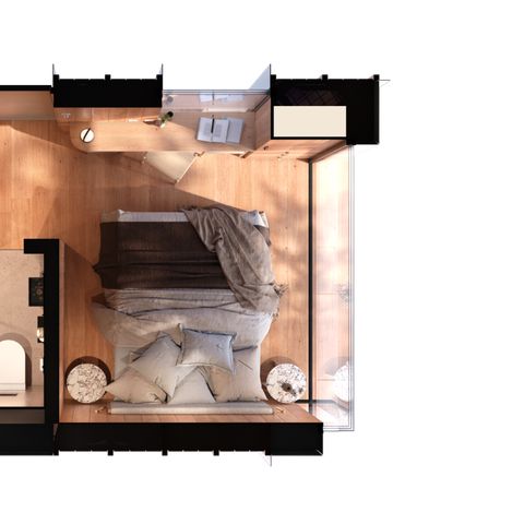 Lodge 2 personen - Nokken NKN-18 Cabin | 2 pers. 