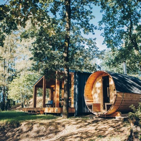 Lodge 4 personen - Hill Top Scandi met Sauna