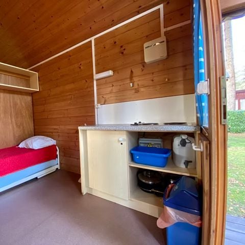 Bungalow 4 personen - Kampeerhut