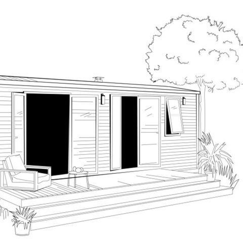 Stacaravan 4 personen - O'Hara Lodge